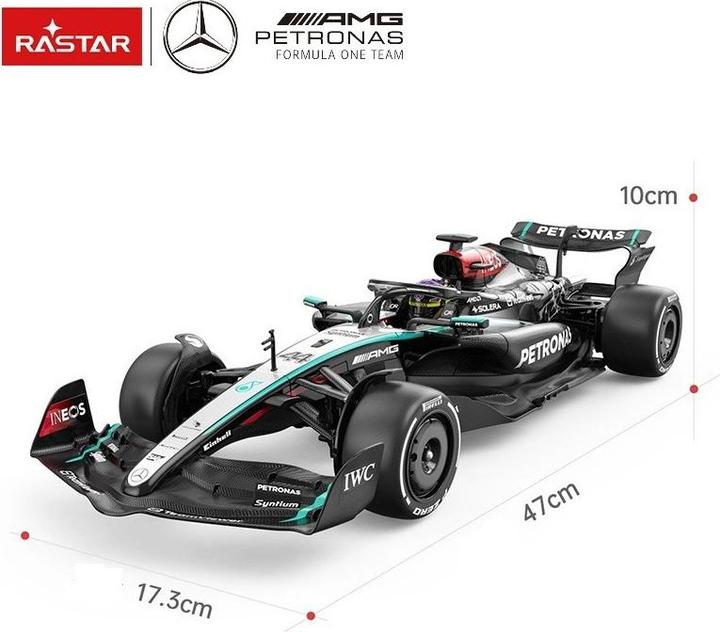 Actual product image Rastar Ferngesteuertes Auto Mercedes AMG F1 W15 E R/C Massstab 1:12 10250