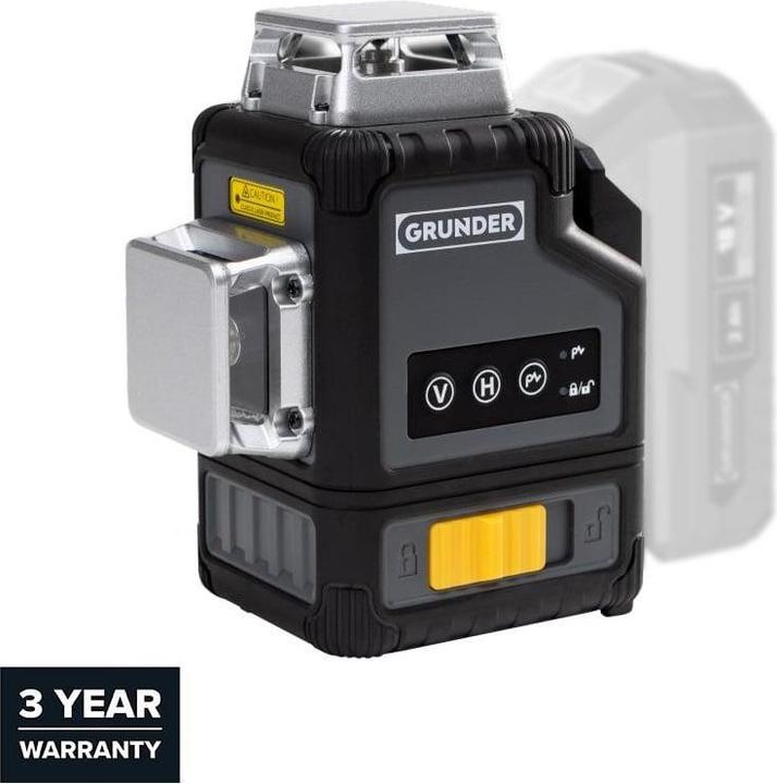 Productafbeelding Grunder DRAADLOZE LASERWATERPAS LY-360G 18V GROEN