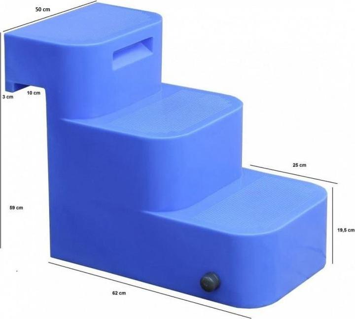 Produktbild Astral Pool Hundetreppe 3 Stufen
