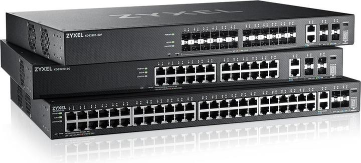 Produktbild Zyxel Layer3 Access Switch, 24x1G RJ45, 2x10MultiGgig RJ45 (24 Ports)