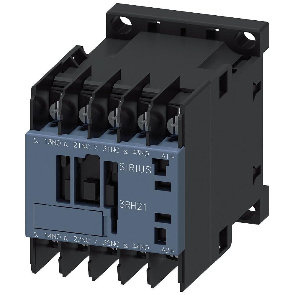 Siemens, Schutzschalter, Hilfsschütz DC 2S/Hilf 2Ö/Hilf 24V 3A 3RH2122-4BB40