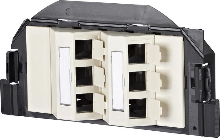 Metz Connect BTR E-DAT Unité souterraine Subway 6 ports non équipée GB2 PW