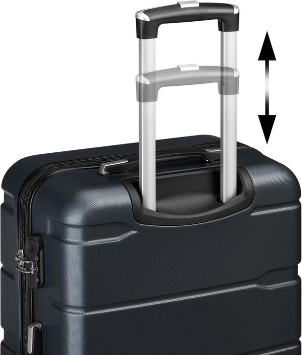 Actual product image Zelsius Hartschalenkoffer-Set mit Zahlenschloss (4-teilig) (90 l)