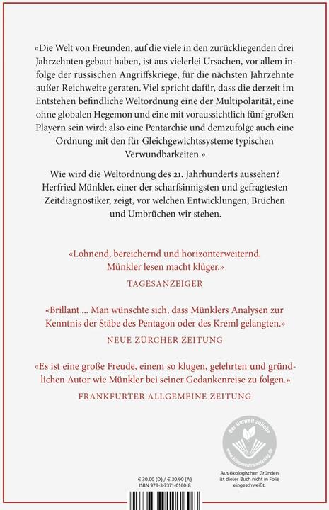 Image du produit Welt in Aufruhr (Allemand, Herfried Muenkler, 2023)