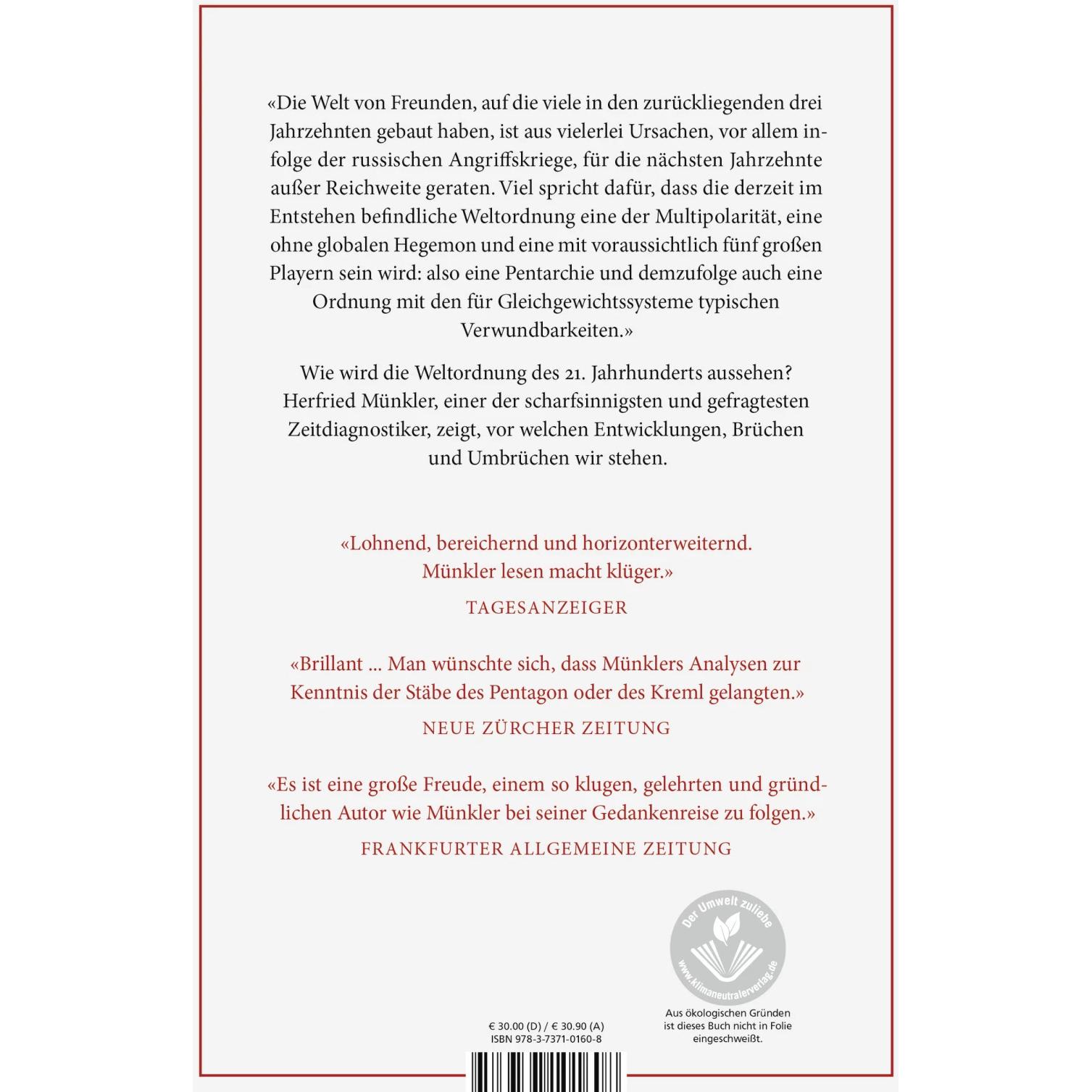Thumbnail - Welt in Aufruhr, Fachbücher von Herfried Münkler