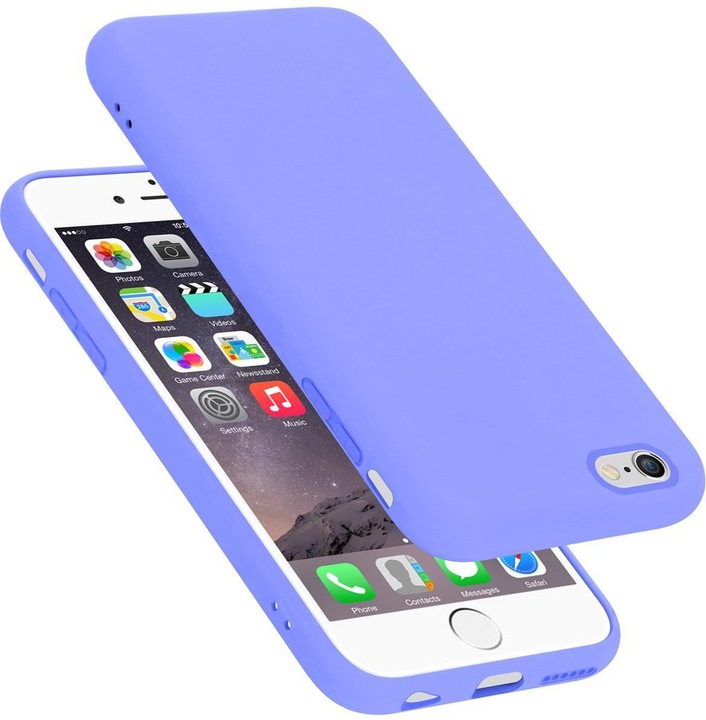 Actual product image Cadorabo TPU Liquid Silicone Case Cover (Apple iPhone 6 Plus)