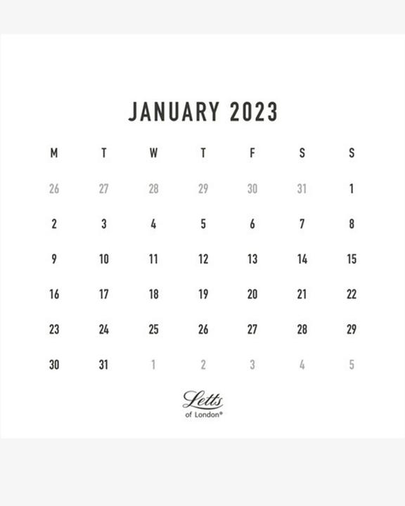 Produktbild Letts Tischkalender Conscious (15 x 18 cm)