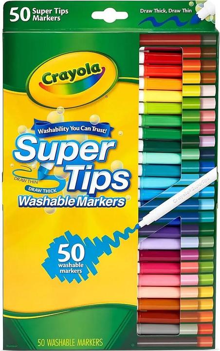 Produktbild Crayola Super Tips (50x)