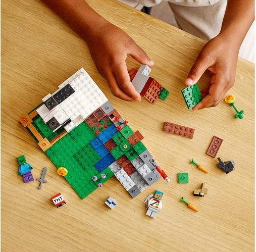 Actual product image LEGO The rabbit ranch (21181, LEGO Minecraft)