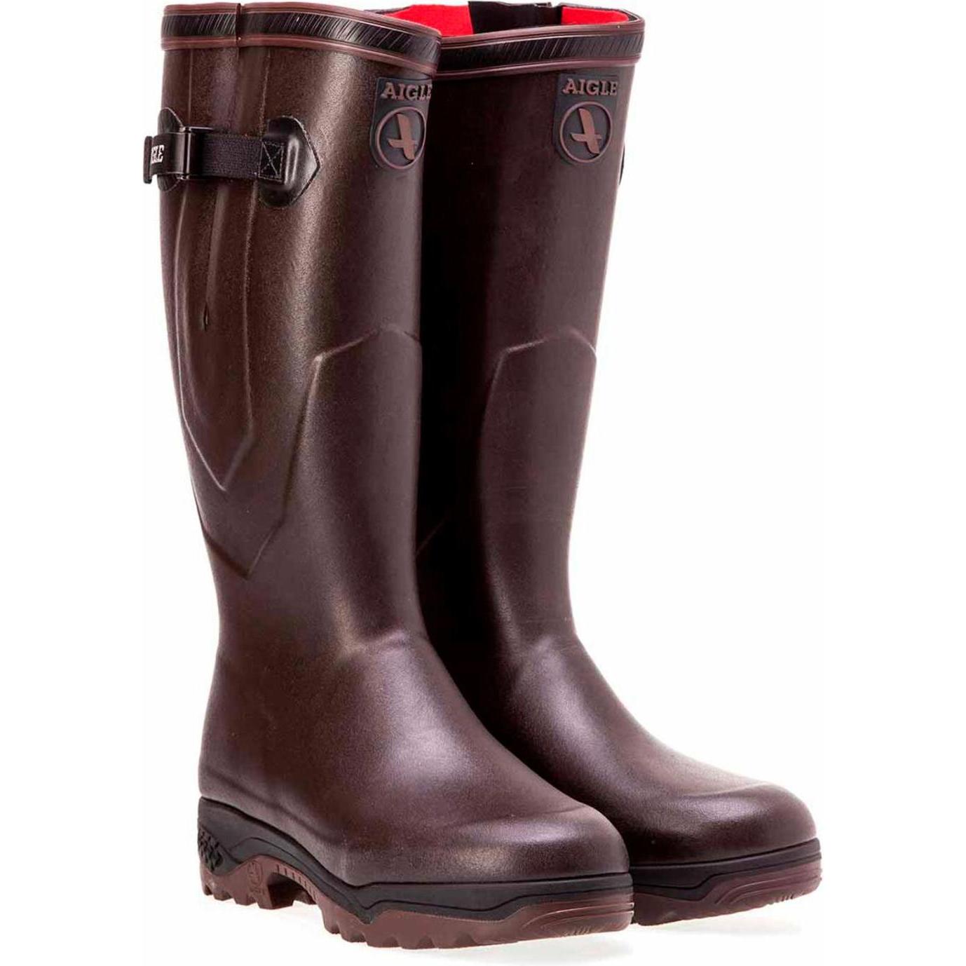 Aigle, Herren, Gummistiefel, Gummistiefel Unisex Parcours 2 Iso, Braun, (45)
