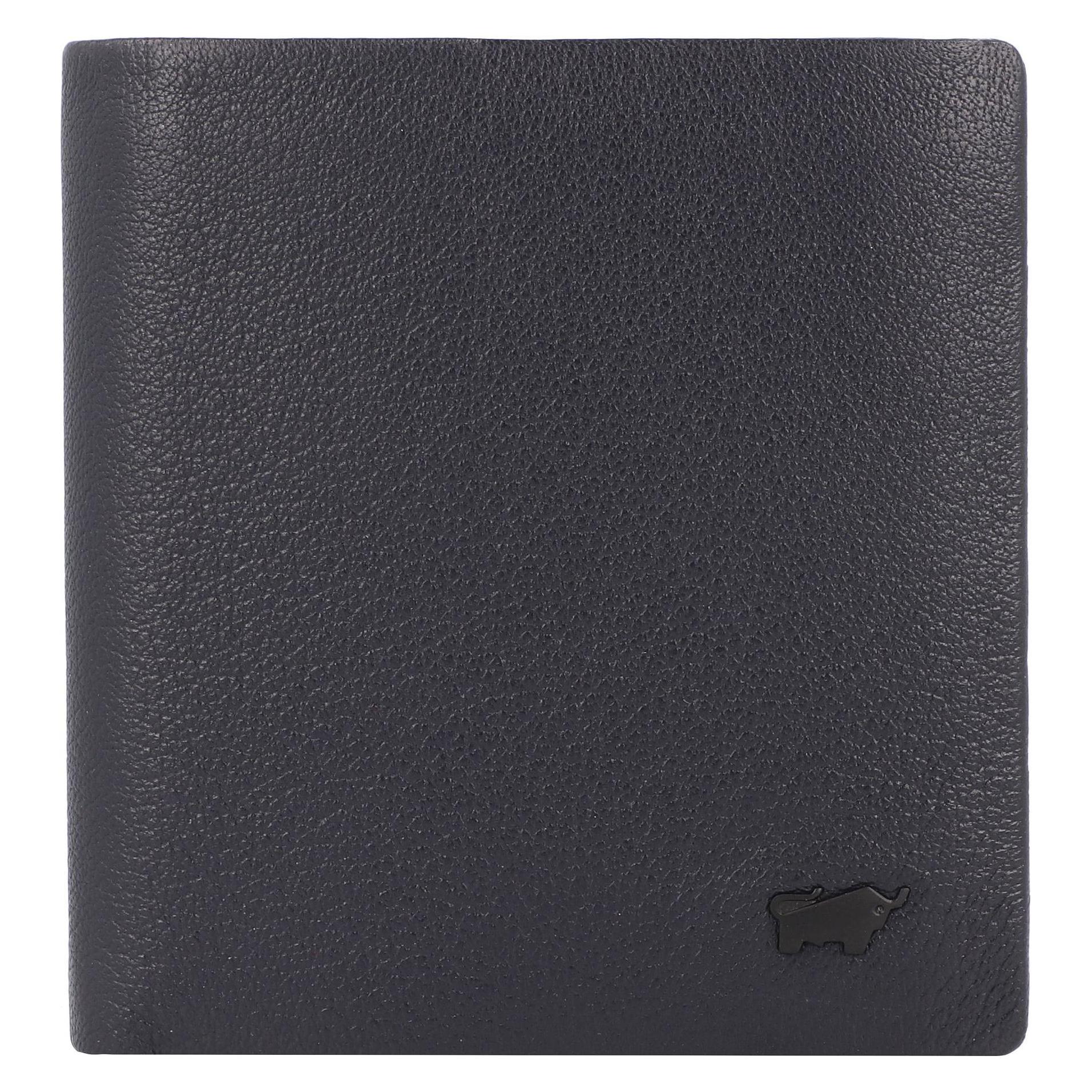 Braun Büffel, Herren, Portemonnaie, Hannes Geldbörse Rfid Schutz Leder 9.5 Cm, Blau