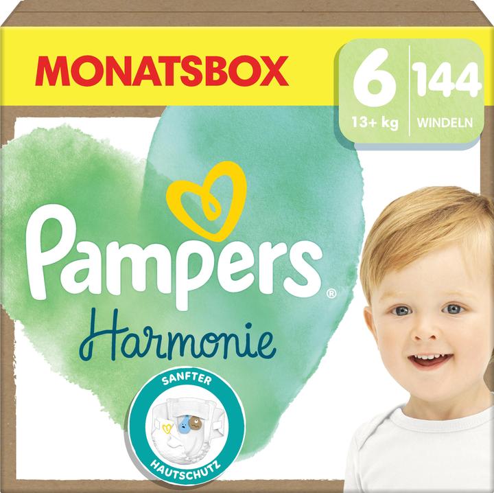 Image du produit Pampers Harmonie (Taille 6, Pack mensuel, 144 pcs)