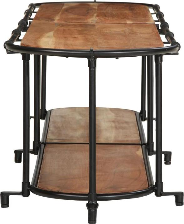 Immagine prodotto vidaXL Mobile TV Mobile TV basso Tavolo TV in legno massiccio di acacia (200 x 42 x 40 cm)