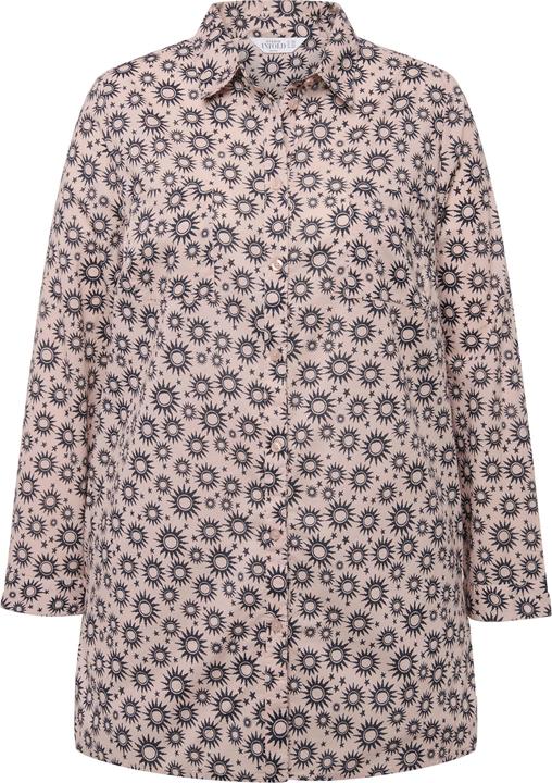 Produktbild Studio Untold Hemdbluse, Boxy Shape, Sun-Print, Hemdkragen, Langarm (46, 48)