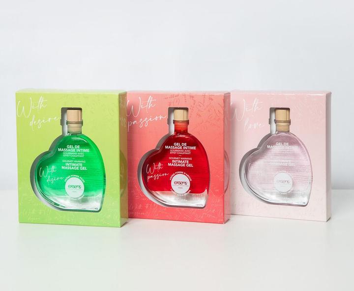 Immagine prodotto Exsens with love - cotton candy aroma massage gel 50ml