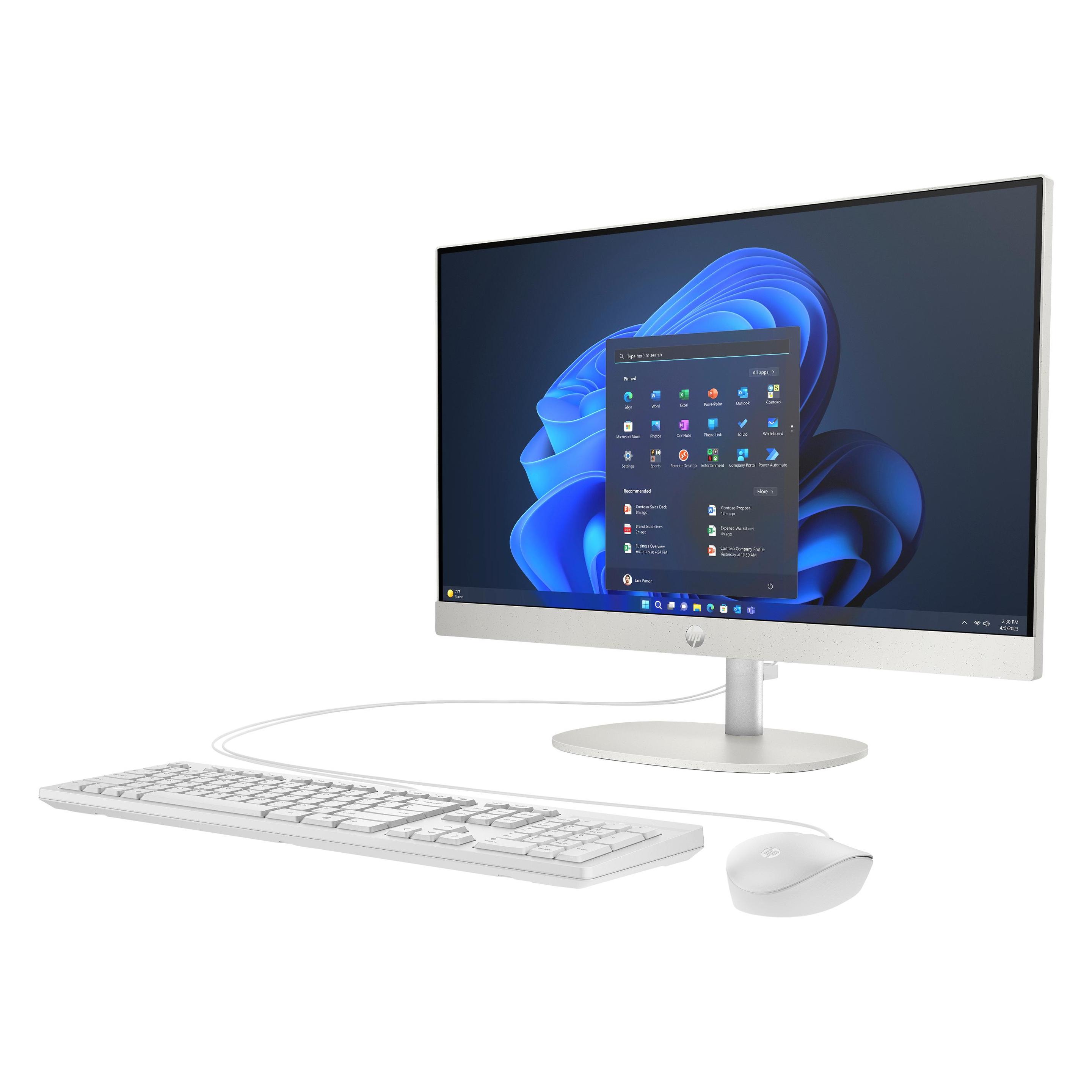 HP ProOne 240 G9 AIO i5-1335U 23 8 FHD 16GB DDR4 3200 SSD512 Intel Iris Xe Graphics W11Pro (512 GB, 