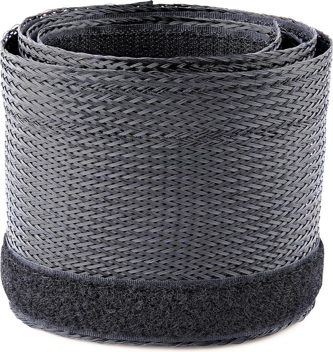 Actual product image StarTech com 10ft (3m) Cable Management Sleeve, Trimmable Heavy Duty Cable Wrap, 1.2" (3cm) Dia (Cable conduit, 300 cm)