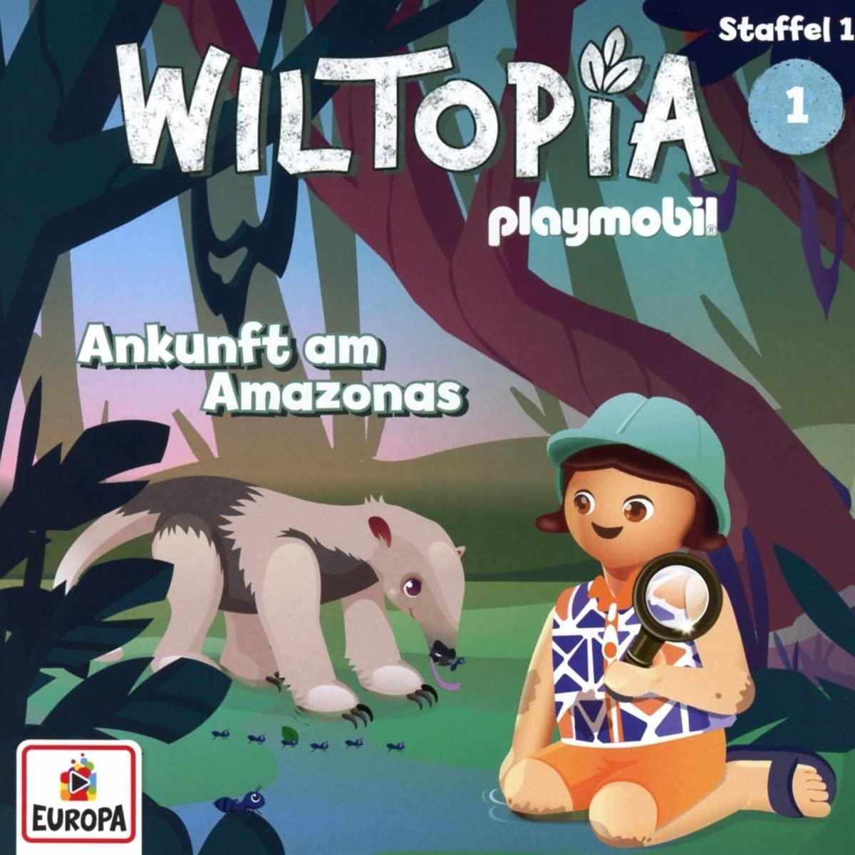 Wiltopia - Folge 1: Ankunft am Amazonas, Hörbücher von PLAYMOBIL Hörspiele