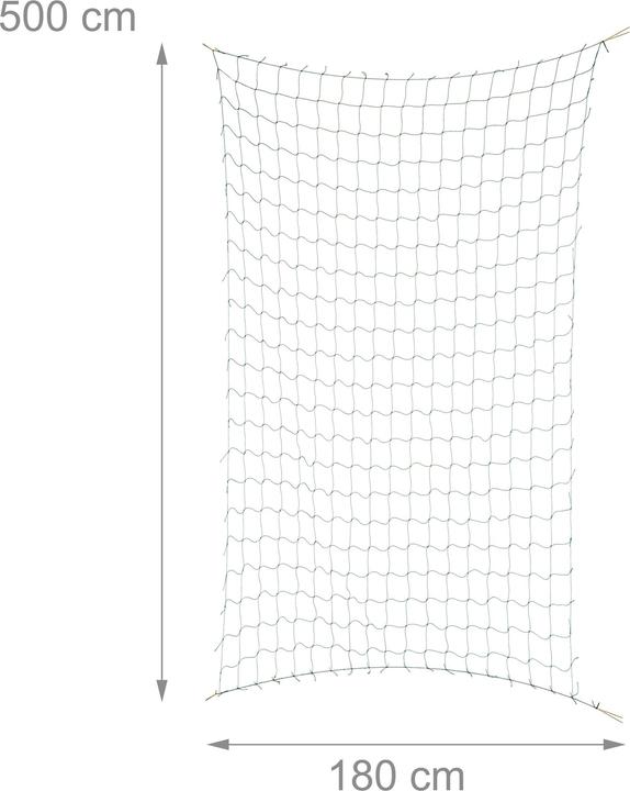 Immagine prodotto Relaxdays 3x rete da arrampicata (0.10 cm, 500 cm)