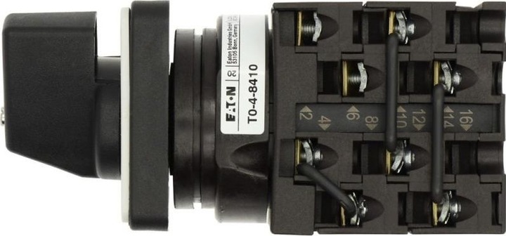 Actual product image Eaton T0-4-8410/E Star-delta- 024604 Switch Kont8 20A 0-Y-D 60° rast.