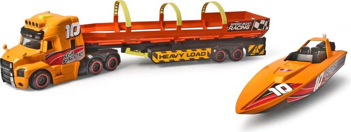 Produktbild Dickie Truck mit Schnellboot