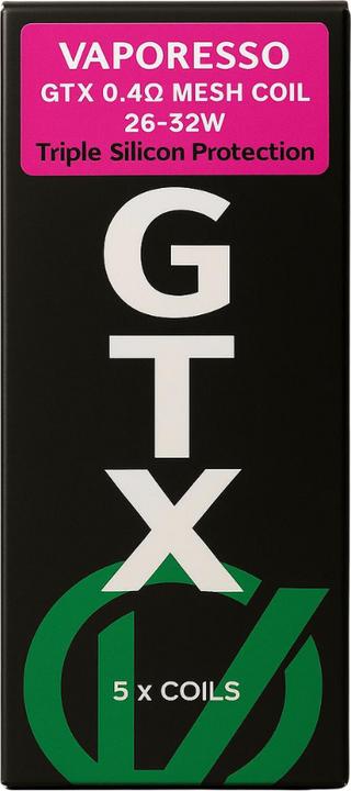 Vaporesso GTX Mesh Coil 0.4Ohm 26-32W Luxe XR (Rauchgeschmack)
