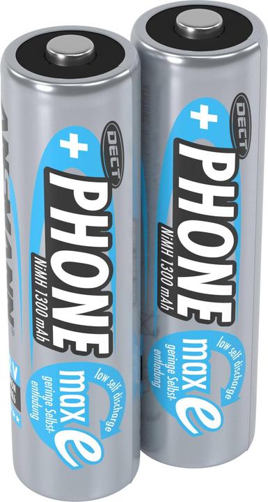 Produktbild Ansmann AA (2 Stk., AA, 1300 mAh)