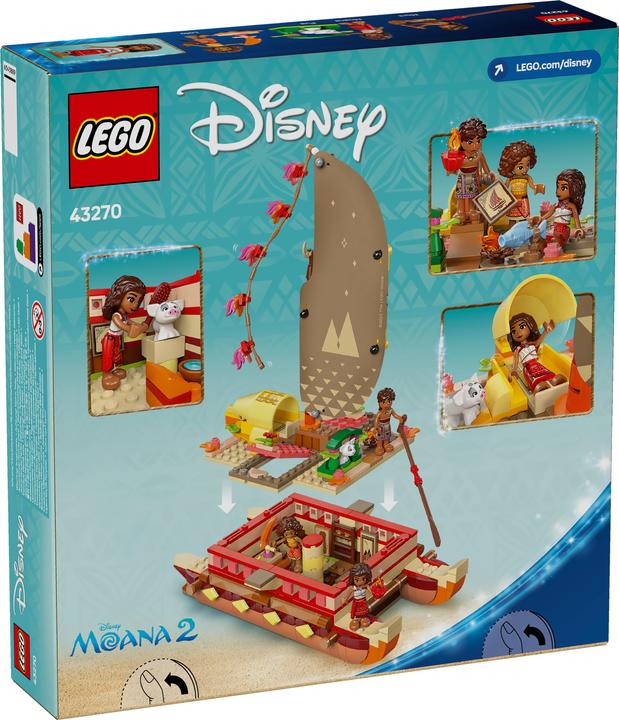 Produktbild LEGO Vaianas Abenteuerfloss (LEGO Disney)