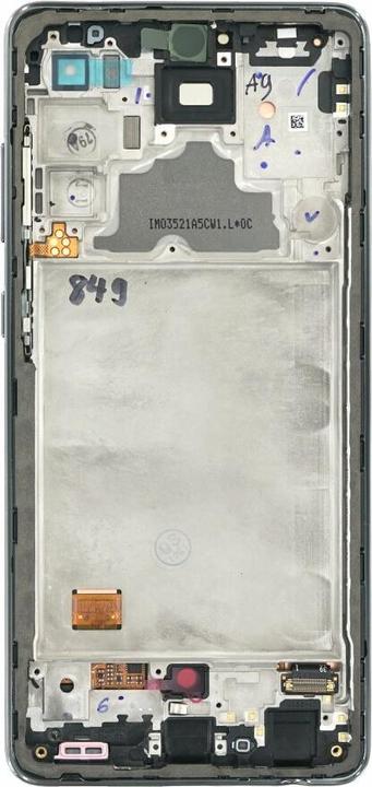 Image du produit Samsung Unité d'affichage + cadre pour A725 Galaxy A72 4G noir GH82-25460A (Galaxy A72)