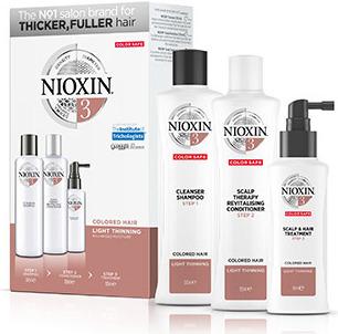 Immagine prodotto Nioxin Starter Set 3, 2x/1x50ml (350 ml, Shampoo liquido)