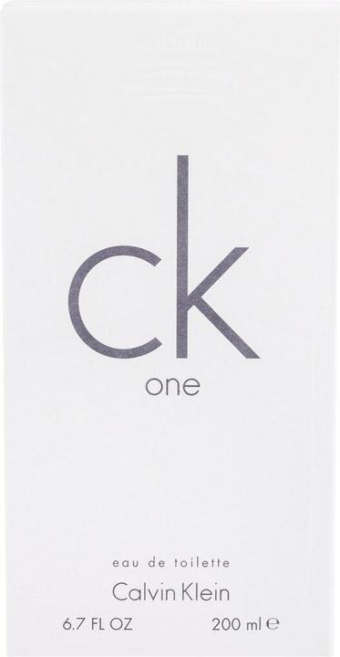 Actual product image Calvin Klein CK One (Eau de toilette, 200 ml)