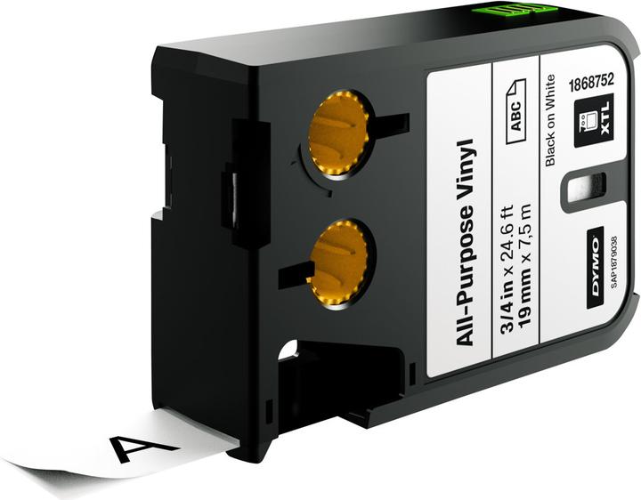 Produktbild Dymo XTL Allzweck-Vinyl (1.90 cm, Weiss)