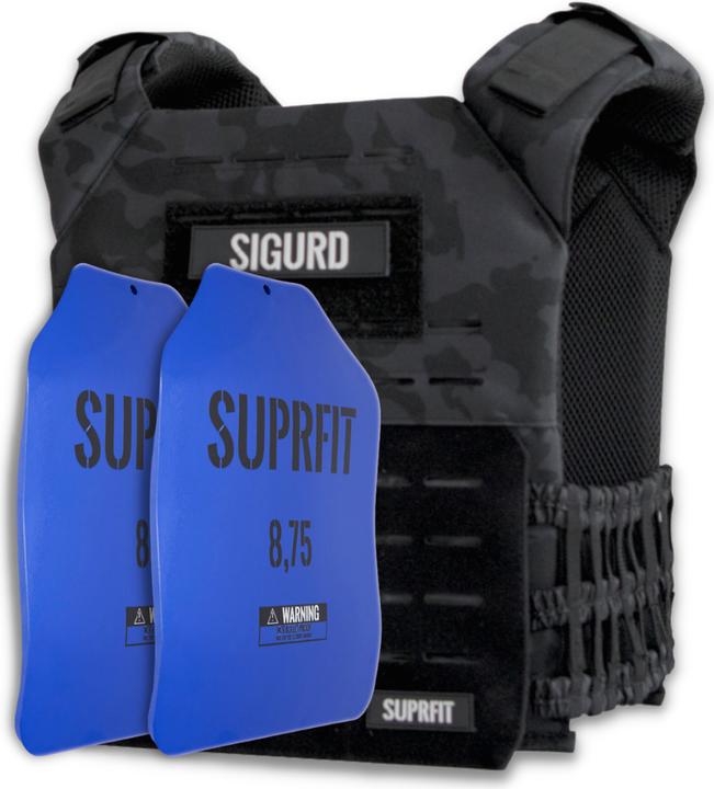 Actual product image Suprfit Sigurd 3D Weight Vest (1 x 8 kg)