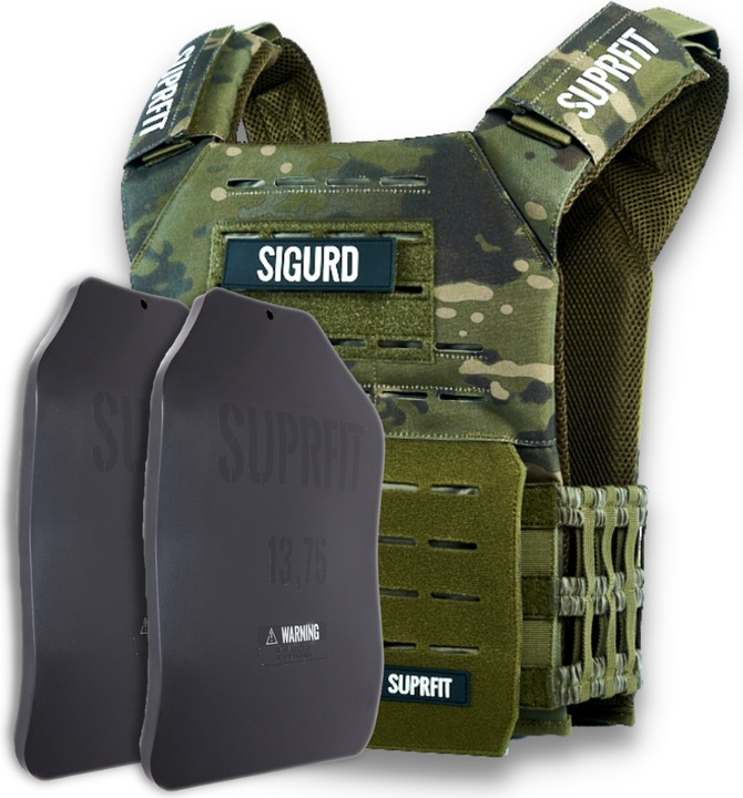 Suprfit Sigurd 3D Weight Vest (2 x 6.2 kg)