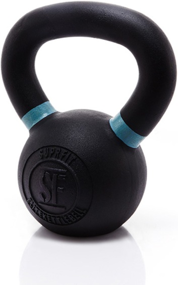 Actual product image Suprfit Elite cast iron kettlebell