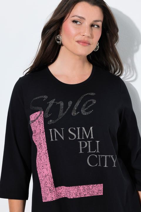 Actual product image Ulla Popken Style In Simplicity Graphic Tee (60)