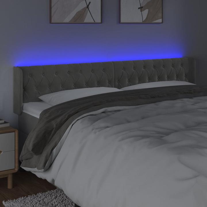 Actual product image vidaXL LED Kopfteil (203 x 16 x 88 cm)