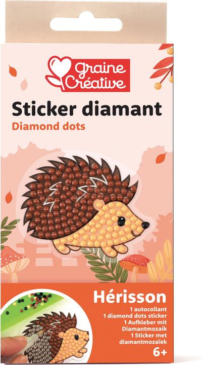 Produktbild Creative Diamond Dots Set Igel
