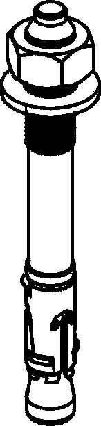 Actual product image Niedax Push-through anchor (1 pcs.)