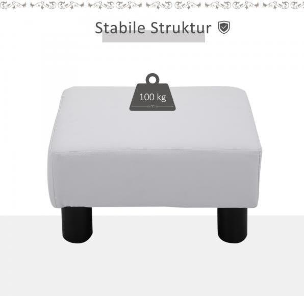 Actual product image Homcom Footstool