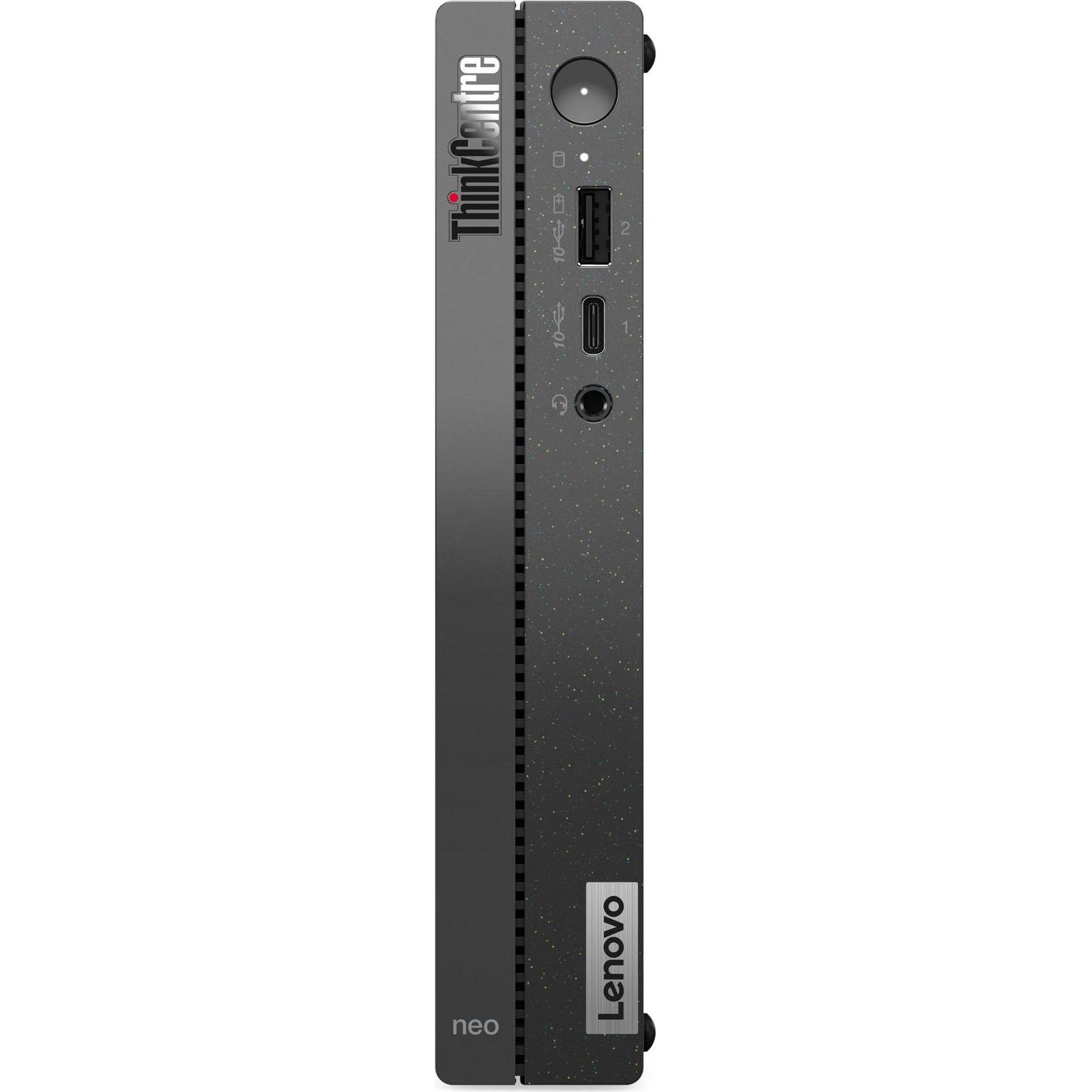 Lenovo ThinkCentre neo 50q Gen. 4 (256 GB, 16 GB, Intel Core i3-1215U, Intel UHD Graphics), PC, Schw