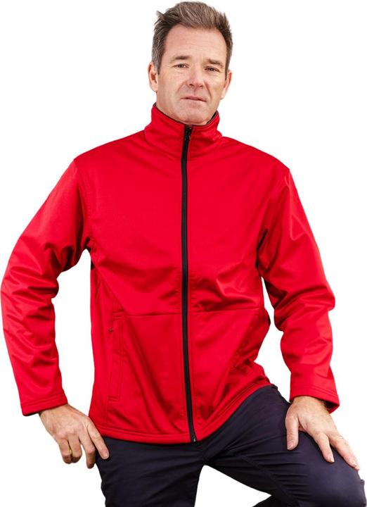 Actual product image Result Clothing Mens Plain Soft Shell Jacket (XS)