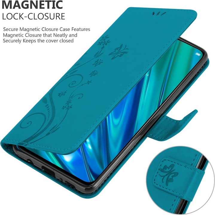 Produktbild Cadorabo Flower Book Hülle für Realme 5 PRO / Realme Q (Realme Q)