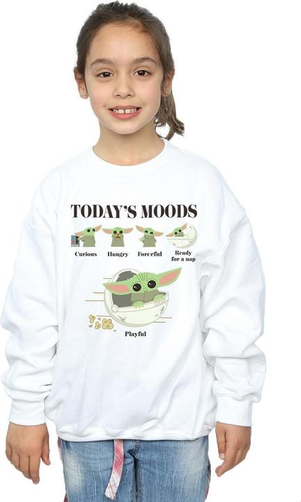 Produktbild Star Wars The Mandalorian The Child Moods Sweatshirt Mädchen (116)