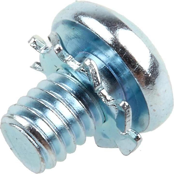 Produktbild RS PRO Schrauben mit Zahnscheibe M4x6mm
