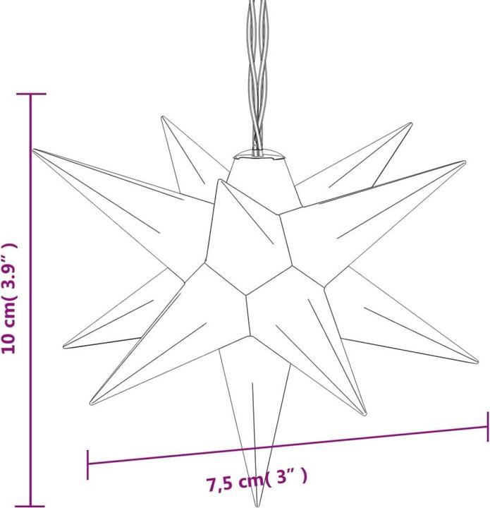 Image du produit vidaXL Weihnachtsstern