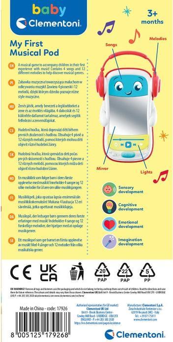 Immagine prodotto Clementoni La mia prima capsula musicale