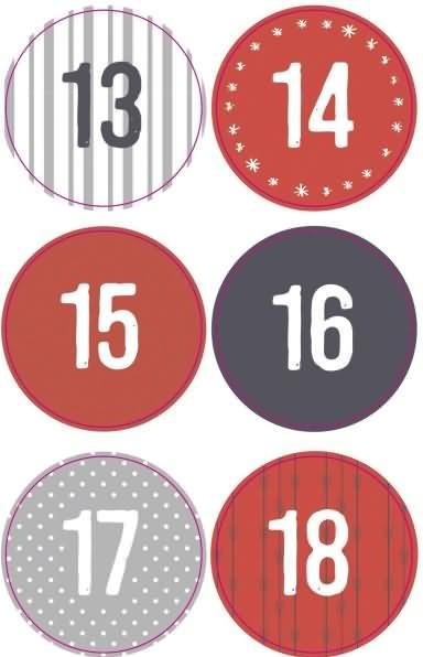 Actual product image Folia Advent calendar