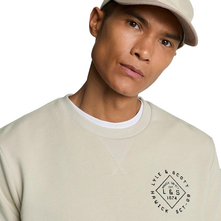 Immagine prodotto Lyle and Scott Felpa Timbro Girocollo Uomo (XXL)
