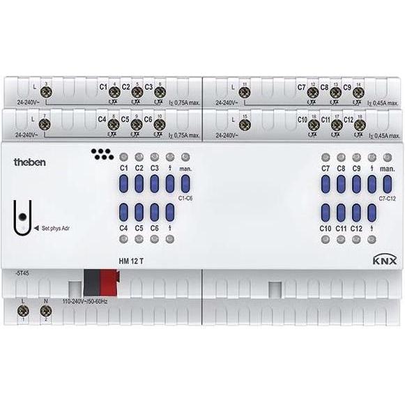 Theben, Aktor, HM 12 T KNX (Heizungsaktor)